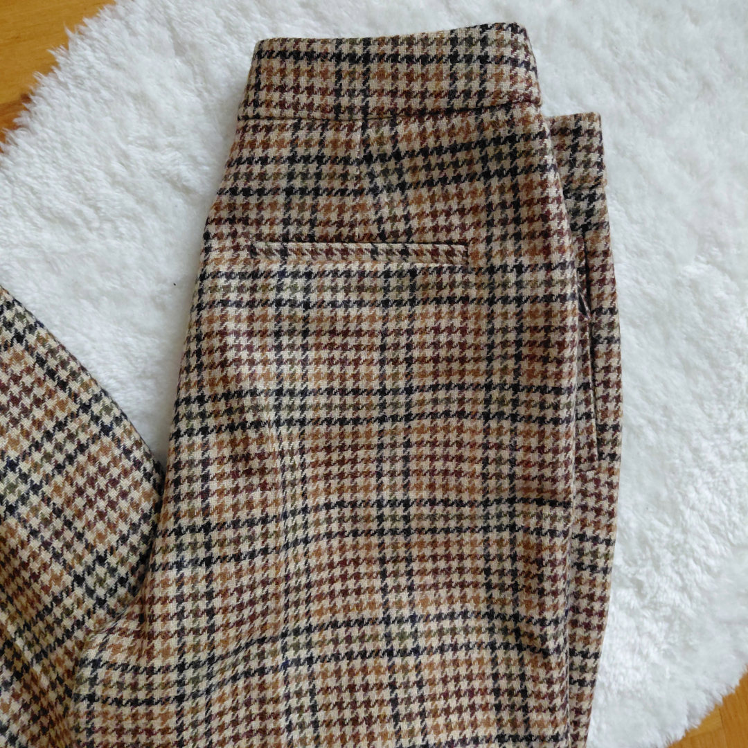 martin crop houndstooth back